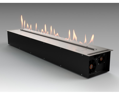 Автоматический биокамин Lux Fire Smart Flame 1500 RC INOX