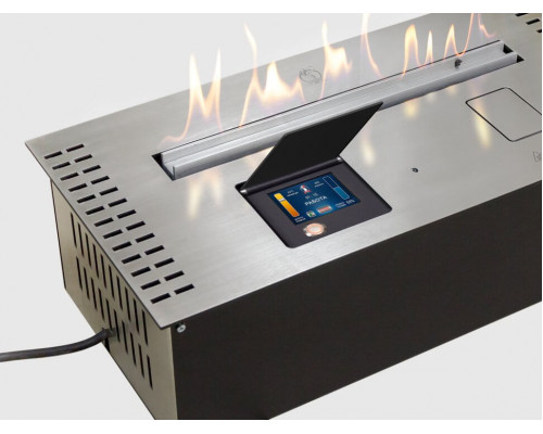 Автоматический биокамин Lux Fire Smart Flame 700 RC INOX