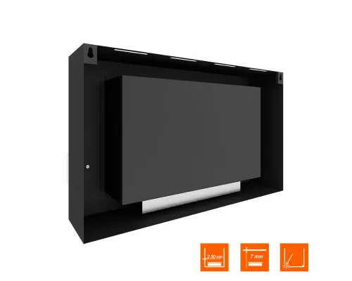 Биокамин SteelHeat WALL LONG 900 черный Биокамин SteelHeat WALL LONG 900 черный